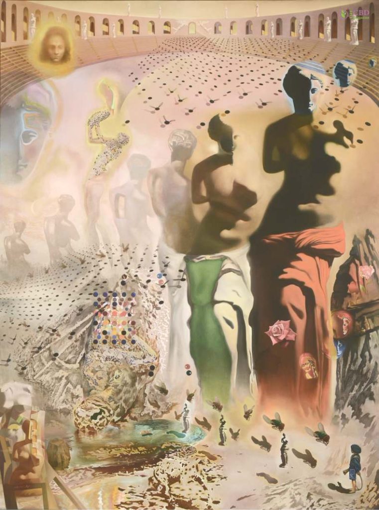 The Hallucinogenic Toreador by Salvador Dali